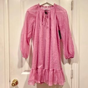 Donna Morgan Puffer Sleeve Dress